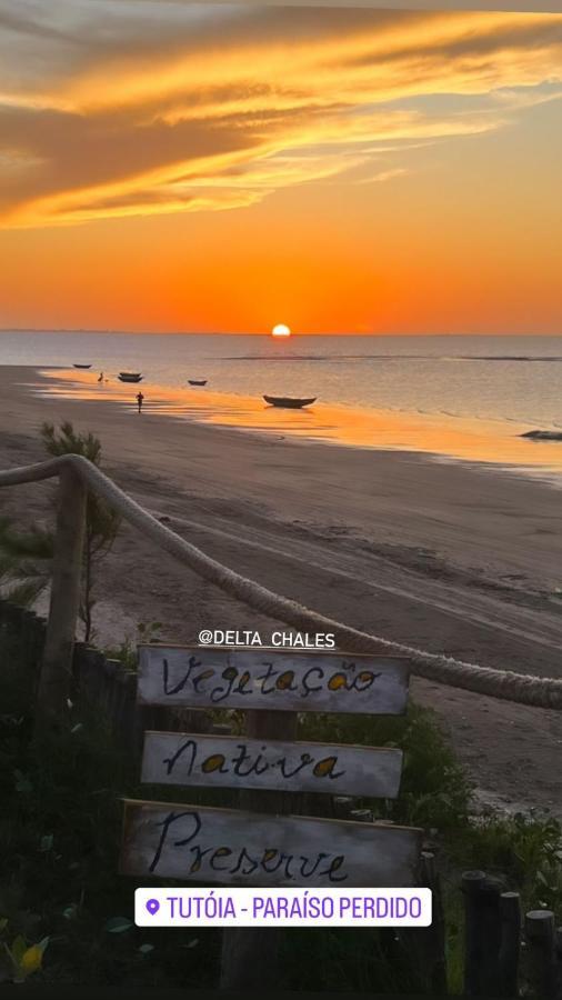 Pousada Delta Chales Tutóia Exteriör bild